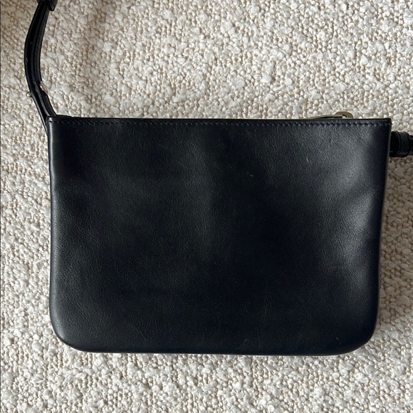 Saint Laurent Trifold Black Leather Crossbody Bag - Picture 8 of 15